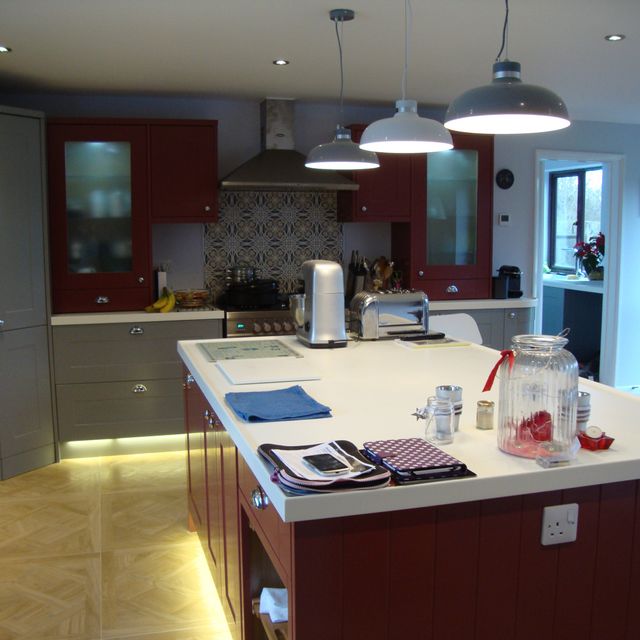 Extension and garage conversion to a house in Riseley