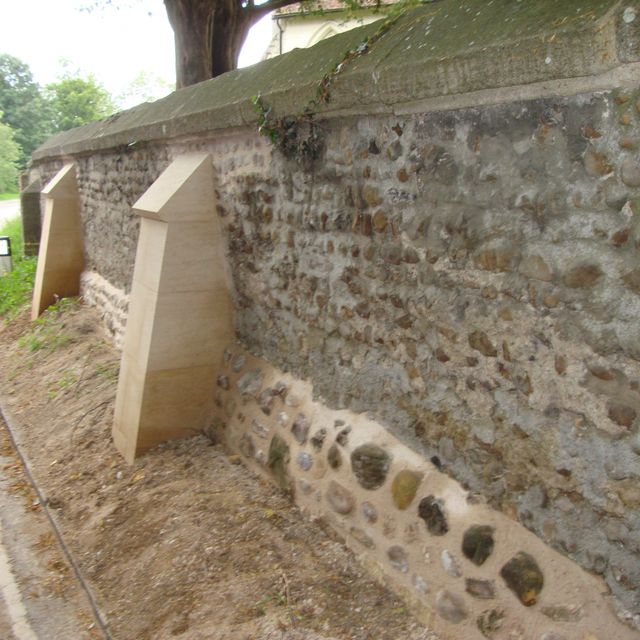 Church wall